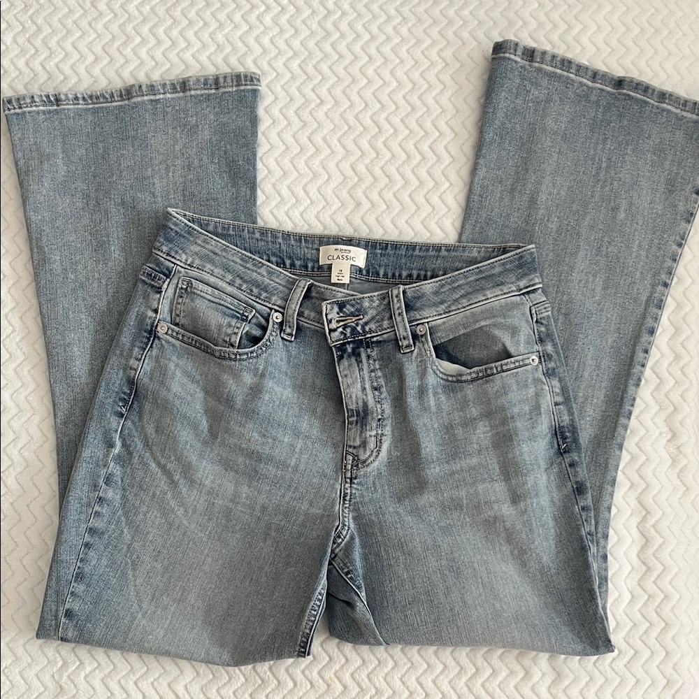 Maurices Light Blue Women's Wide Leg Jeans